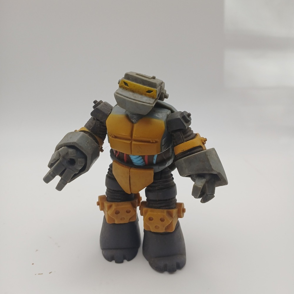 2012 Viacom TMNT Teenage Mutant Ninja Turtles Metalhead Action Figure Robot 4"